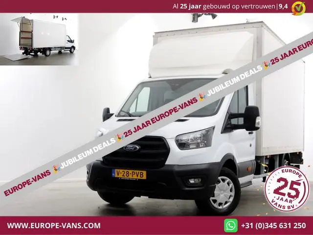 Ford Transit 350 2.0 TDCI 130pk RWD Trend Bakwagen met laadklep 01-2024