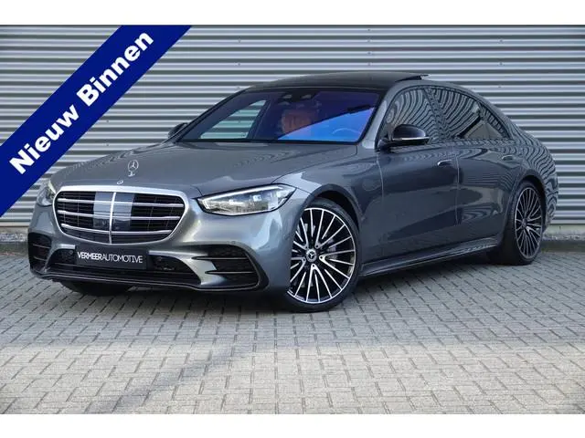 Mercedes-Benz S-klasse 580 4MATIC Lang AMG Line | Burmester 4D | Chauffeurspakket | Massage | Scherm...