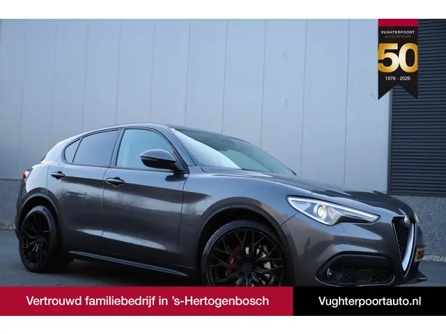 Alfa Romeo Stelvio 2.2JTD 180pk Super/Automaat8/Leder/Trekh./Camera/Concaver21"