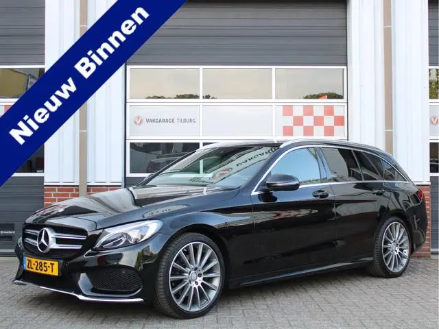 Mercedes-Benz C-klasse Estate 180 AMG Sport Edition Automaat /NAVI/Cruise/Camera/LED/Leder/19'LM/PDC...