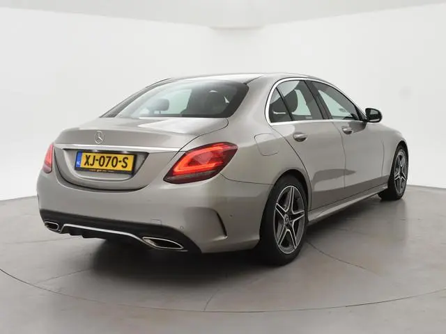 Mercedes-Benz C-klasse 180 AMG-LINE AUT. FACELIFT + AFN. TREKHAAK | BREEDBEELD NAVI | STOELVERW. | C...