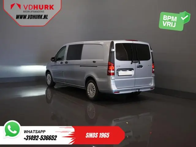 Mercedes-Benz Vito 116 CDI Aut. L3 DC Dubbel Cabine BPM VRIJ! 6 Pers./ 2xSchuifdeur/ LED/ Stoelverw....