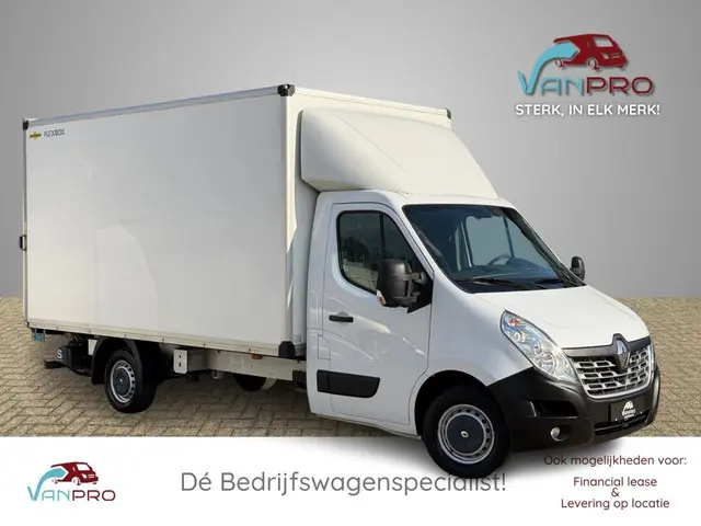 Renault Master 2.3 DCi 130PK Bakwagen + laadklep / Meubelbak / Spoiler / Airco