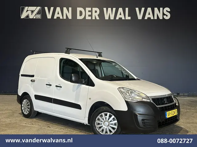 Peugeot Partner 1.6 BlueHDi Euro6 Airco | Cruisecontrol | Trekhaak | Dakdragers | Zijdeur Bluetooth...