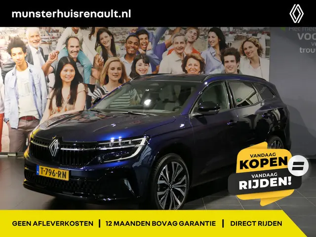 Renault Espace E-Tech full hybrid 200 iconic 7p. - Occasion Lease vanaf €689 p/m - *Panoramadak!* -...
