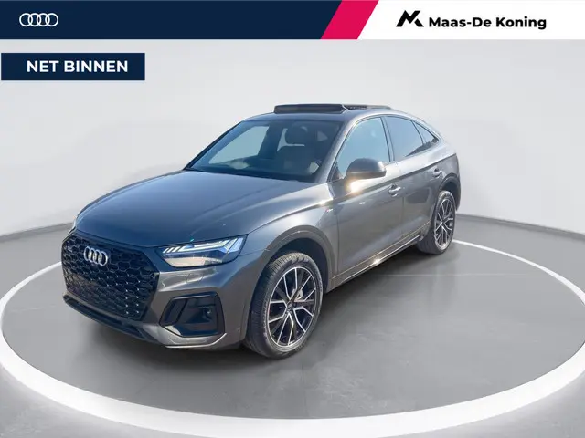 Audi Q5 Sportback 50TFSIe 220kW/299PK S Line · Panoramadak · Apple/Android Car Play · Camera + Parke...