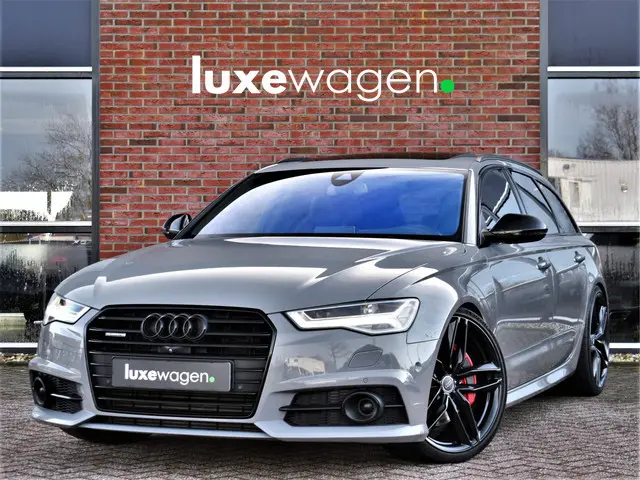 Audi A6 Avant 3.0 BiTDI 326pk quattro Competition Pano S-zetels ACC HUD 360 Trekh Standk BOSE