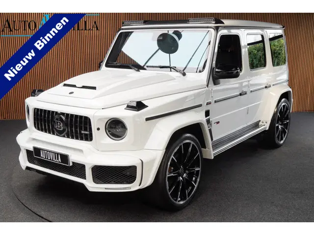 Mercedes-Benz G-klasse BRABUS 800 Massage Burmester PTS 360° Camera Leer Navi Stoelventilatie Stoelv...
