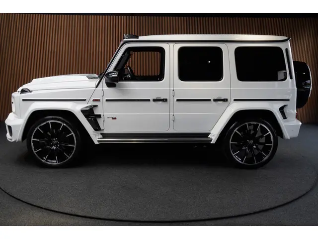 Mercedes-Benz G-klasse BRABUS 800 Massage Burmester PTS 360° Camera Leer Navi Stoelventilatie Stoelv...