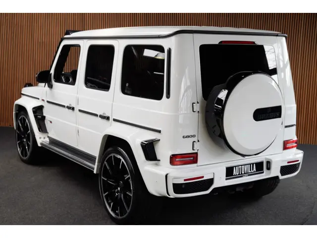 Mercedes-Benz G-klasse BRABUS 800 Massage Burmester PTS 360° Camera Leer Navi Stoelventilatie Stoelv...