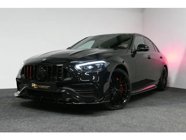 Mercedes-Benz C-klasse 300 e AMG Line / C63S AMG Diffuser / Brabus Grille / Maxton Design Bodykit V....