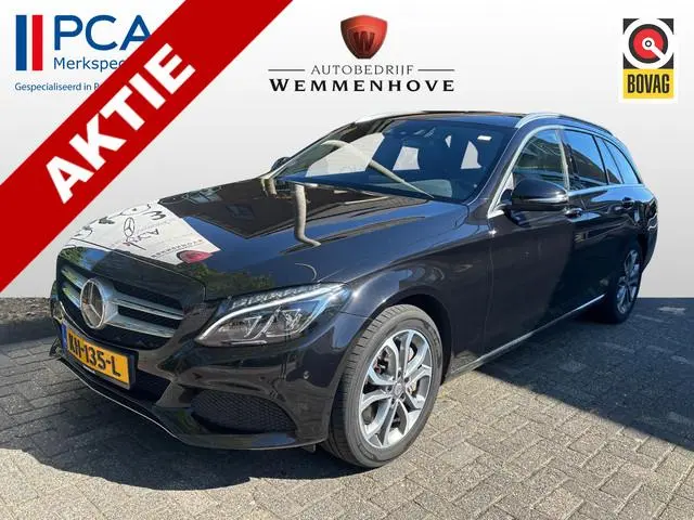 Mercedes-Benz C-klasse Estate 350 e Lease Edition Plus Automaat Leer/ Airco-Ecc/Alu Wielen/Hybride