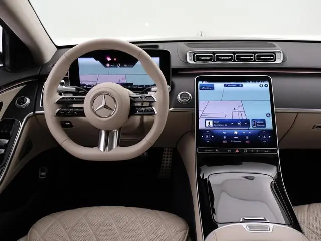 Mercedes-Benz S-klasse 350d LANG AMG-LINE 286 PK + BUSINESS CLASS PAKKET | MASSAGE V+A | 3D DISPLAY...