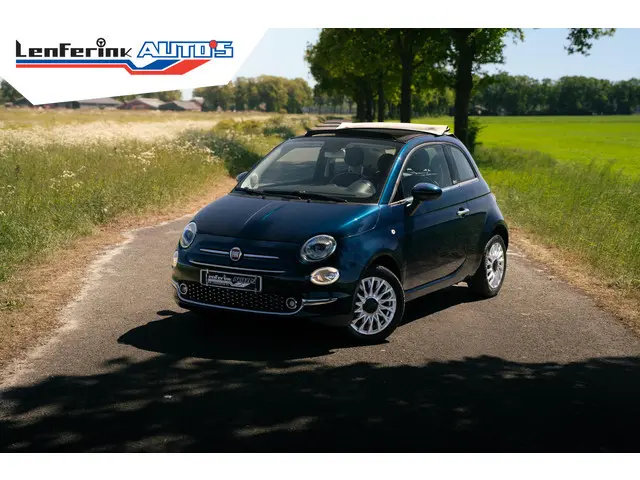 Fiat 500 C 0.9 TwinAir Turbo Lounge Rijklaar! Sport Lite Navi Cruise Mistlampen Apple PDC Carplay NA...