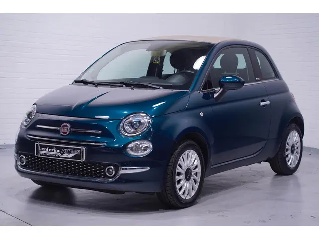 Fiat 500 C 0.9 TwinAir Turbo Lounge Rijklaar! Sport Lite Navi Cruise Mistlampen Apple PDC Carplay NA...