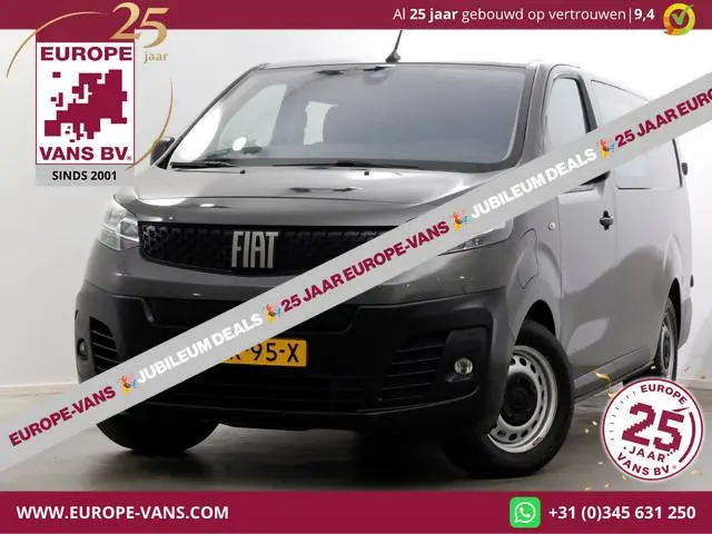 Fiat e-Scudo 75 kWh Automaat Lang 100% Elektrisch Snellader WLTP 315km SOH 91,2% 03-2022