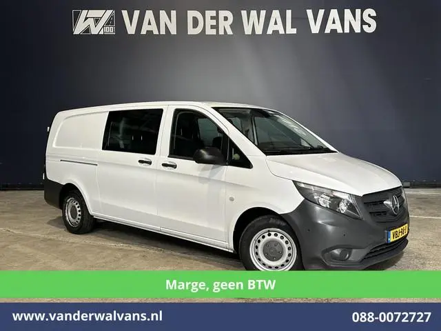 Mercedes-Benz Vito 111 CDI **MARGE, Geen BTW** L3H1 Dubbele Cabine Euro6 Airco | 5-Zits | Camera | N...