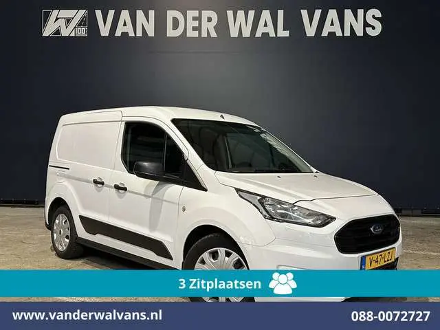 Ford Transit Connect 1.5 EcoBlue L1H1 Euro6 Airco | 3-zits | Verwarmde Voorruit Bluetoothtelefoon voorbereiding, Parkeersensoren, Bijrijdersbank