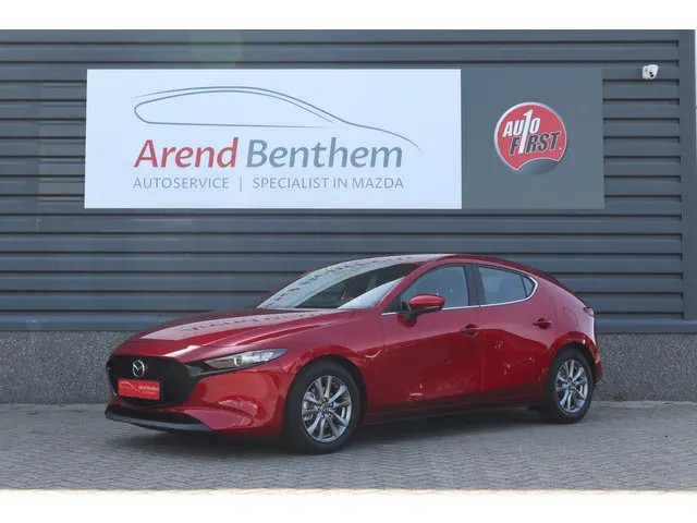 Mazda 3 2.0 Automaat SkyActiv-G M Hybrid 122 pk Navi / Clima / Cruise / LM-Velgen / LED