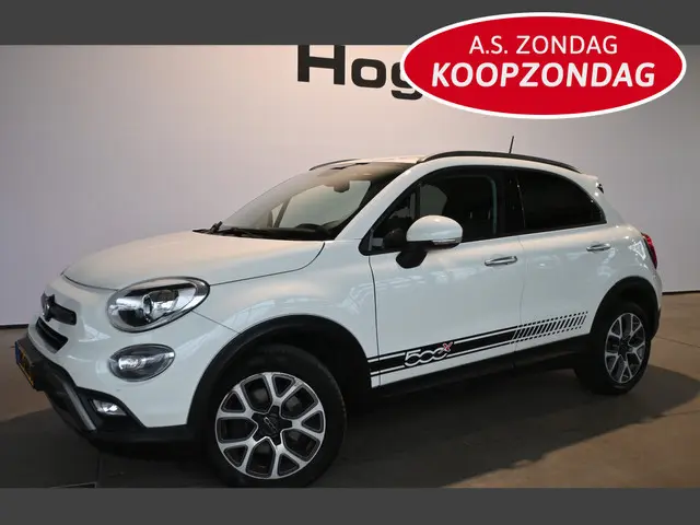 Fiat 500 X Cross 1.4 Turbo MultiAir CrossPlus Clima Stoel/Stuurverwarming Trekhaak Inruil Mogelijk!