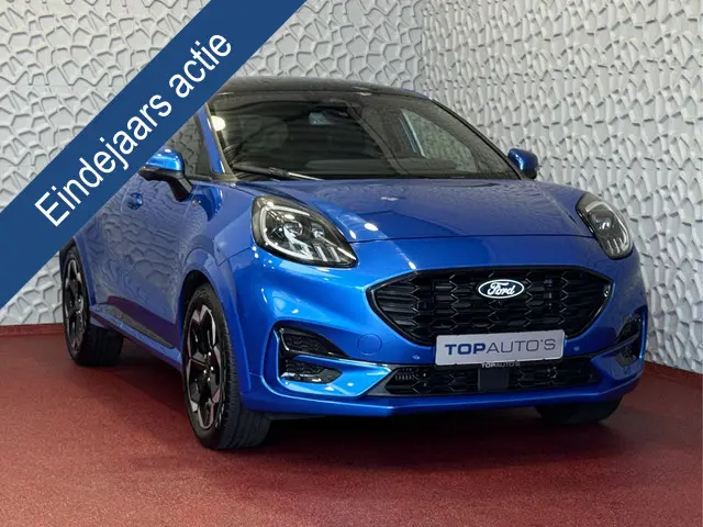 Ford Puma ST-LINE X 155 PK SCHUIFDAK B&O ELEK.KLEP STOEL/STUUR/RUIT.VERW LED  360.CAM ADAP.CRUISE TREKHAAK 12/2024 PANORAMA