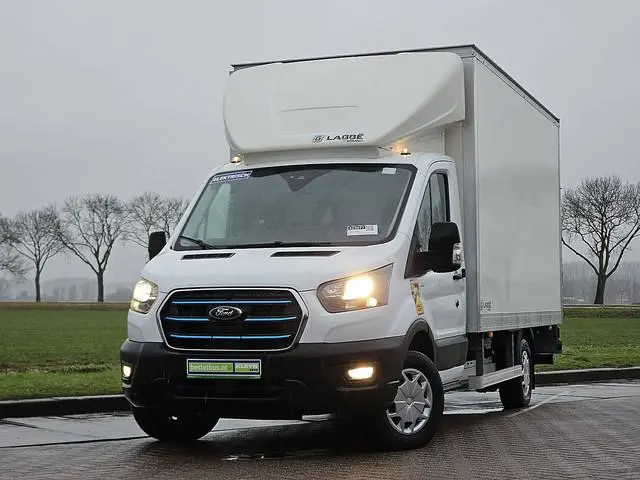 FORD E-TRANSIT bakwagen laadklep!