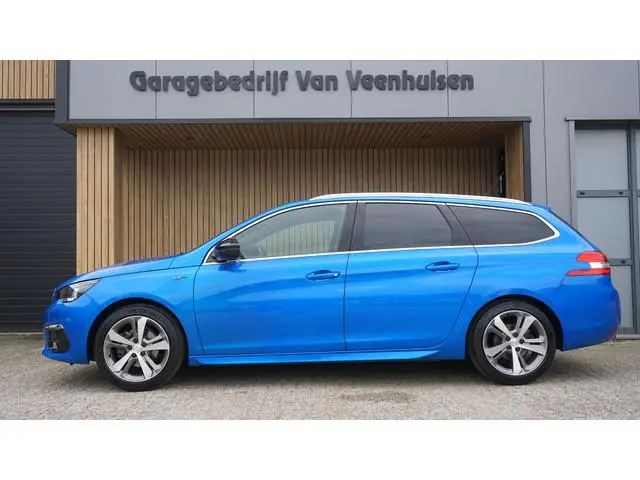 Peugeot 308 SW 1.2 PureTech 131pk GT-Line Pano.Dak Leder/Alcantara 17inch LM Trekhaak Keyless *NL au...