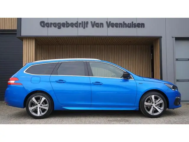 Peugeot 308 SW 1.2 PureTech 131pk GT-Line Pano.Dak Leder/Alcantara 17inch LM Trekhaak Keyless *NL au...