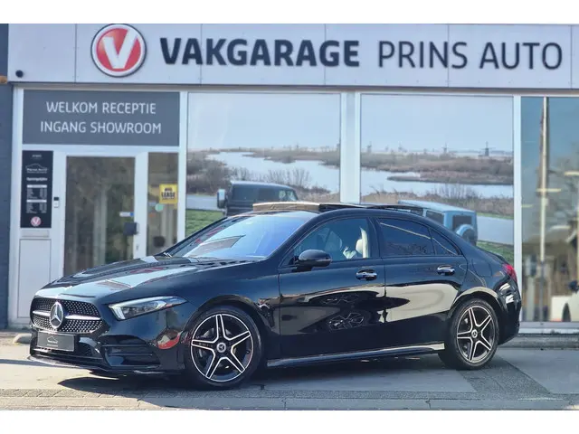 Mercedes-Benz A-klasse 180 Business Solution AMG |PANO|STOELVERW.|AMBIENT|DEALER ONDERHOUDEN| 5019