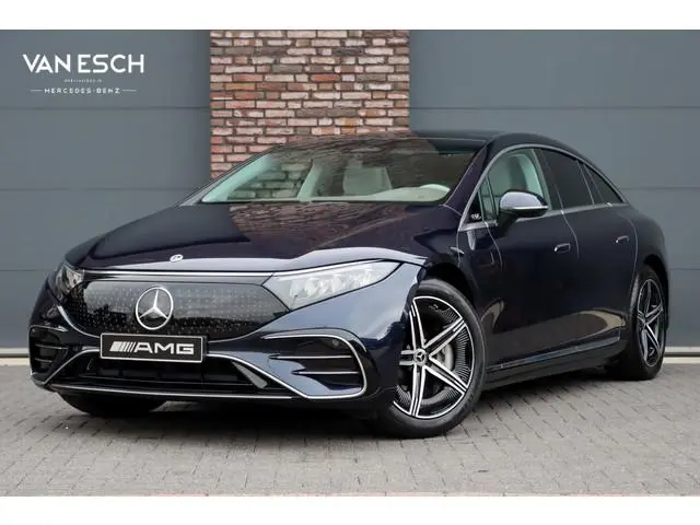Mercedes-Benz EQS 450+ AMG Line 108 kWh | Luchtvering | Hyperscreen | Achterasbesturing | Distronic...