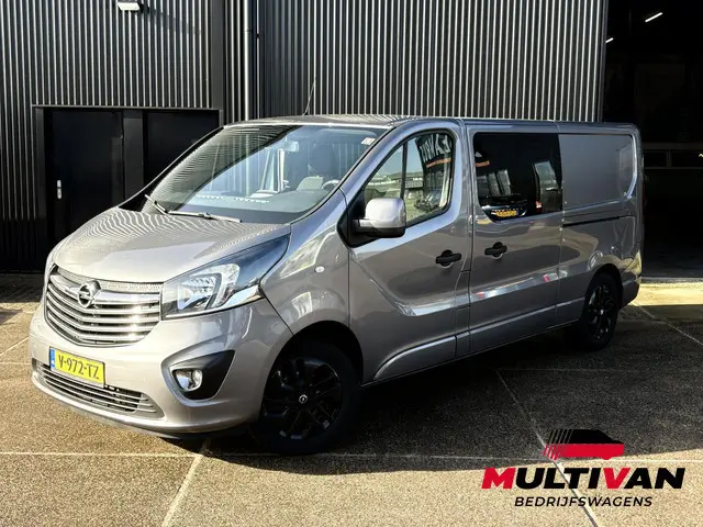 Opel Vivaro 1.6 CDTI 125pk L2H1 DC SPORT | 2x schuifdeur | Keyless | Camera | Velgen | Dubbel cabine...
