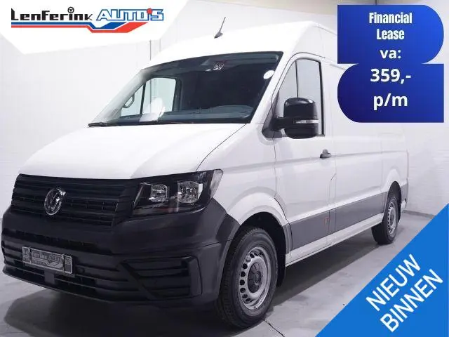Volkswagen Crafter 2.0 TDI L3H3 Navi, Trekhaak, Laadruimte Pakket PDC V+A, Apple Carplay, 3-Zits