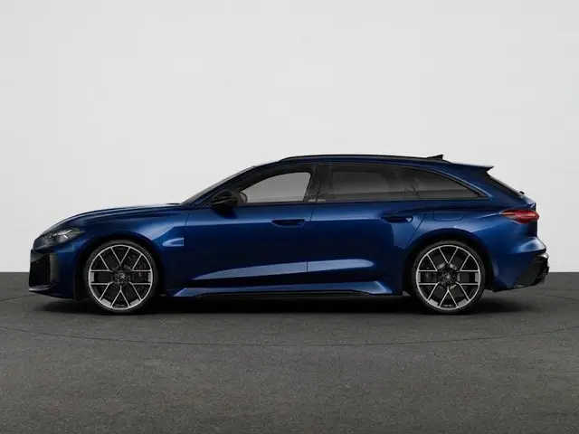 Audi RS5 Avant Avant e-hybrid 470 kW 639 pk | Audi Sportpakket | Mugelloblau Perl | Panorama-glasdak...