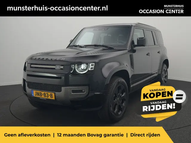Land Rover Defender 110 2.0 P300e 110 X-Dynamic SE - RIJKLAARPRIJS - Plug-in Hybrid - All Seasonbanden - Elektrisch Glazen Panoramadak - 360 graden Camera - Adaptive Cruise Control