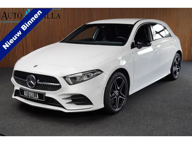 Mercedes-Benz A-klasse 250e AMG Line Leder Navi Camera Climate Stoelverwarming PTS LM velgen EQ BTW...