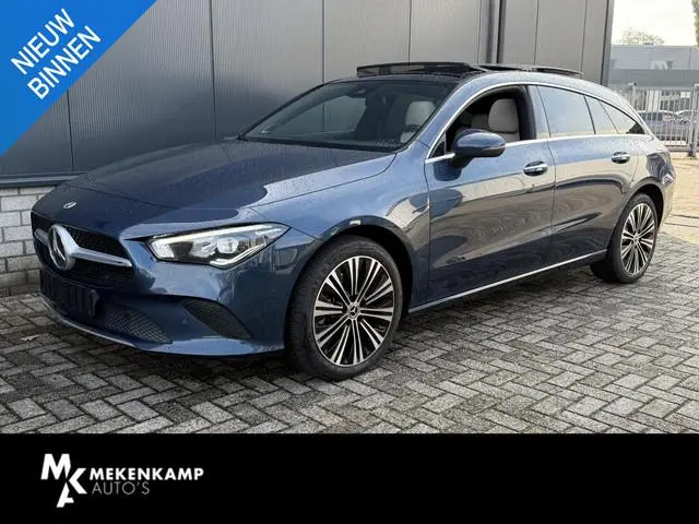 Mercedes-Benz CLA-klasse Shooting Brake 250 e Luxury Line 18"/Panoramadak/Leder/Stoel + stuurverwarm...