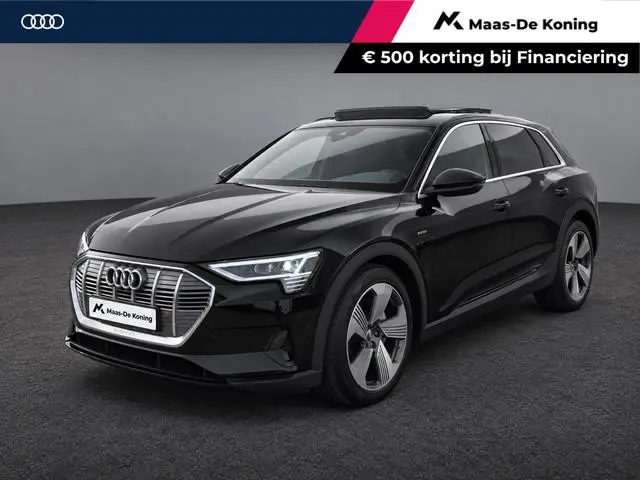 Audi e-tron 55 quattro edition 300kW/408PK 95 kWh · Panoramadak · Trekhaak · Stoelverwarming ·