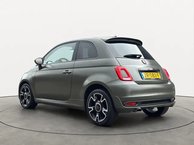 Fiat 500 0.9T 86PK Turbo Sport Apple-Carplay Leer/Alcantara