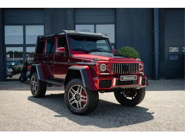 Mercedes-Benz G-klasse 500 4x4² Designo TOMATO RED