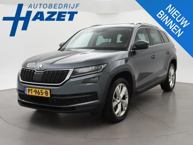 Skoda Kodiaq 2.0 TSI 180 PK AUT. 4X4 4WD LEDER | PANORAMA | 360 CAMERA | MEMORY | STUUR/STOELVERW.