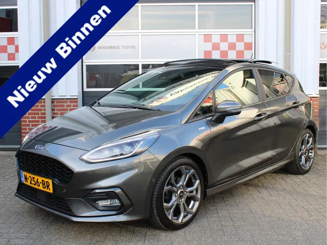 Ford Fiesta 1.0 EcoBoost Hybrid 125 pk ST-Line X AUTOMAAT /PANORAMADAK/B&O/Winterpack/Climate/Navi/H...