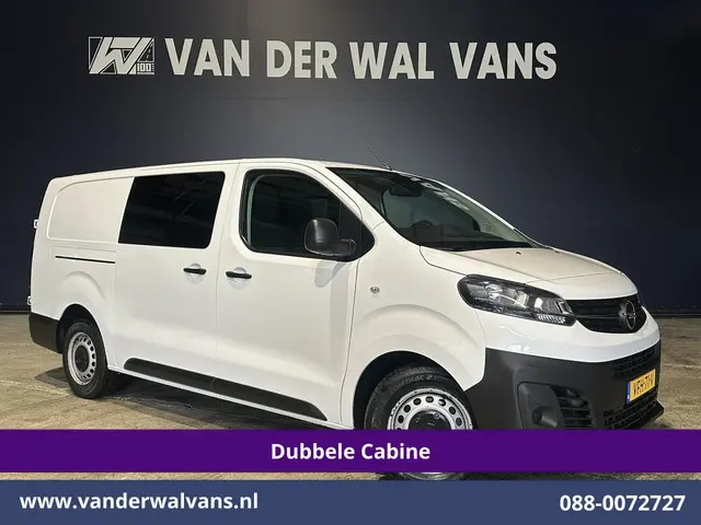 Opel Vivaro 2.0 CDTI 123pk L3H1 Dubbele Cabine Euro6 Airco | 6-Zits | Camera | 2500kg Trekhaak Parke...