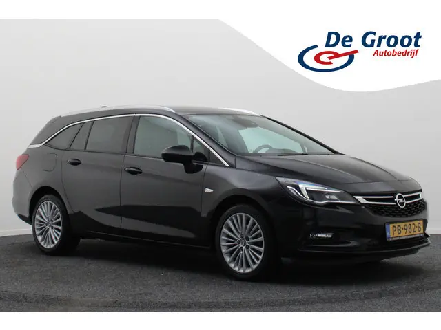 Opel Astra Sports Tourer 1.4 Innovation Leder/Stof, Climate, Apple Carplay, Cruise, Keyless, PDC, 17''
