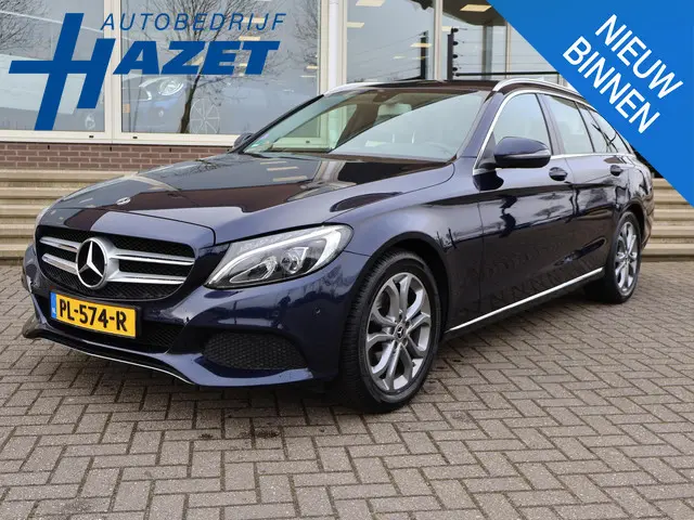Mercedes-Benz C-klasse Estate 180 AUT. *85.348 km* + TREKHAAK | CAMERA | LED | NAVIGATIE | ORIG. NED...