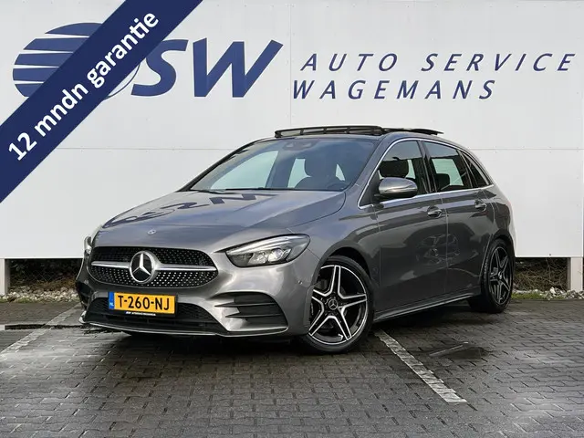 Mercedes-Benz B-klasse 200 Business Solution AMG | Pano | Trekhaak | Memory | Sfeerverlichting