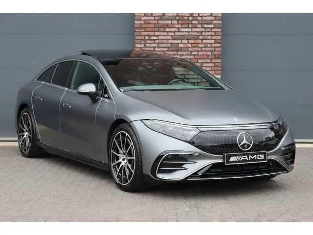 Mercedes-Benz EQS 450+ AMG Line Premium+ 108 kWh | Luchtvering | Achterasbesturing | Distronic+ | Bu...