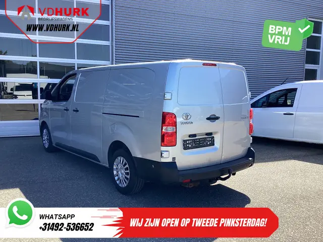 Toyota PROACE Worker 2.0 145 pk L3 2xSchuifdeur/ Adapt.Cruise/ Head Up/ Standkachel/ Stoelverw./ Car...