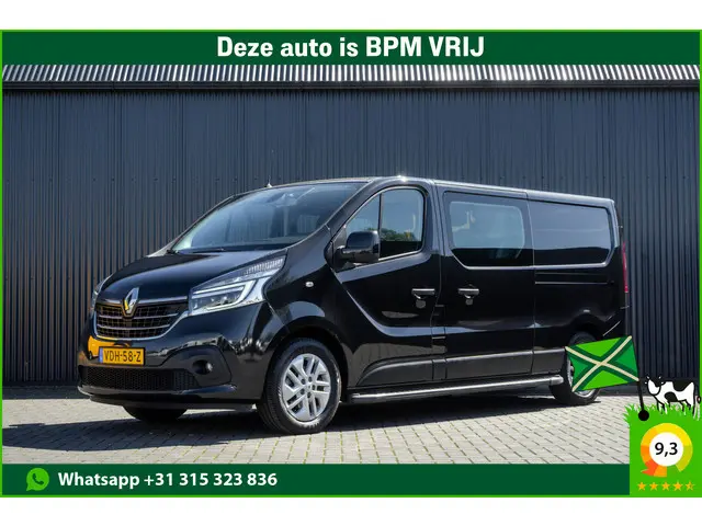 Renault Trafic L2H1 | 170 PK | MARGE | 5-Persoons | Automaat | LED | Schuifdeur L+R | Camera | Cruis...