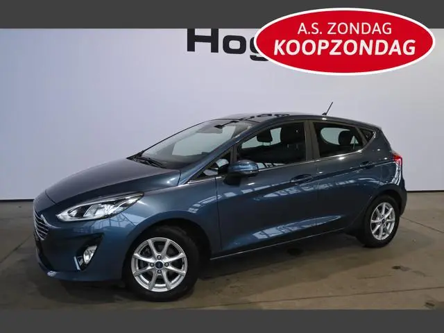 Ford Fiesta 1.0 EcoBoost Titanium Automaat Clima Navigatie LED Carplay Rijklaarprijs Inruil Mogelijk...