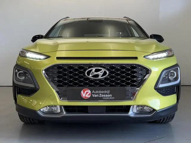 Hyundai Kona 1.6 GDI HEV Premium | Head Up | Keyless | Leder | Stuur- stoelverwarming | Rijklaarprij...